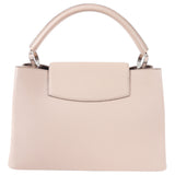 Louis Vuitton Light Beige Pink Taruillon Capucines MM Top Handle Bag