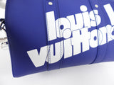 Louis Vuitton AW 2021 Virgil Abloh Blue City Keepall Bag