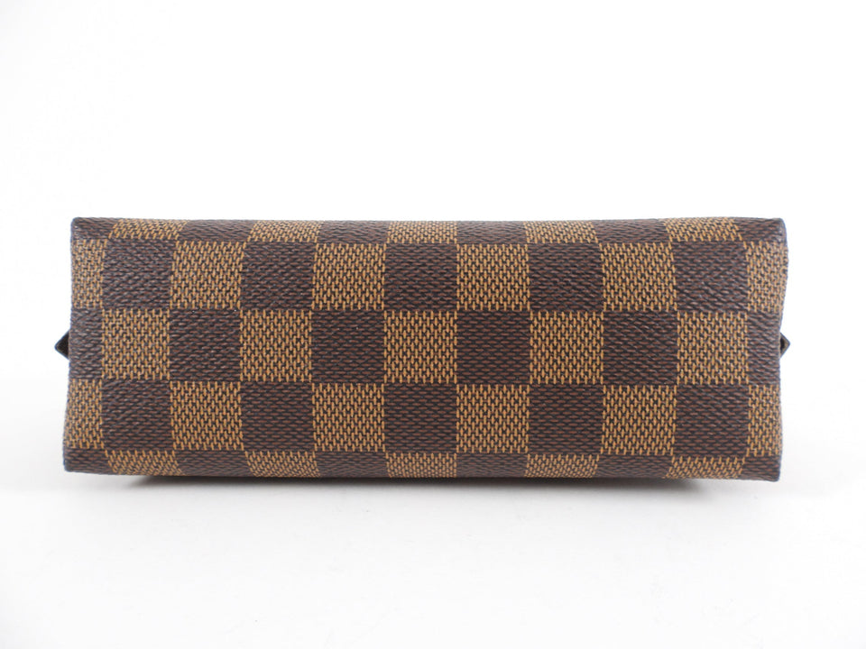 Louis Vuitton Damier Ebene Canvas Small Cosmetic Pouch