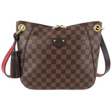 Louis Vuitton Damier Ebene Coated Canvas Southbank Crossbody Messenger Bag