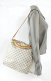 Louis Vuitton Damier Azur Soffi Two-Way Shoulder Tote Bag