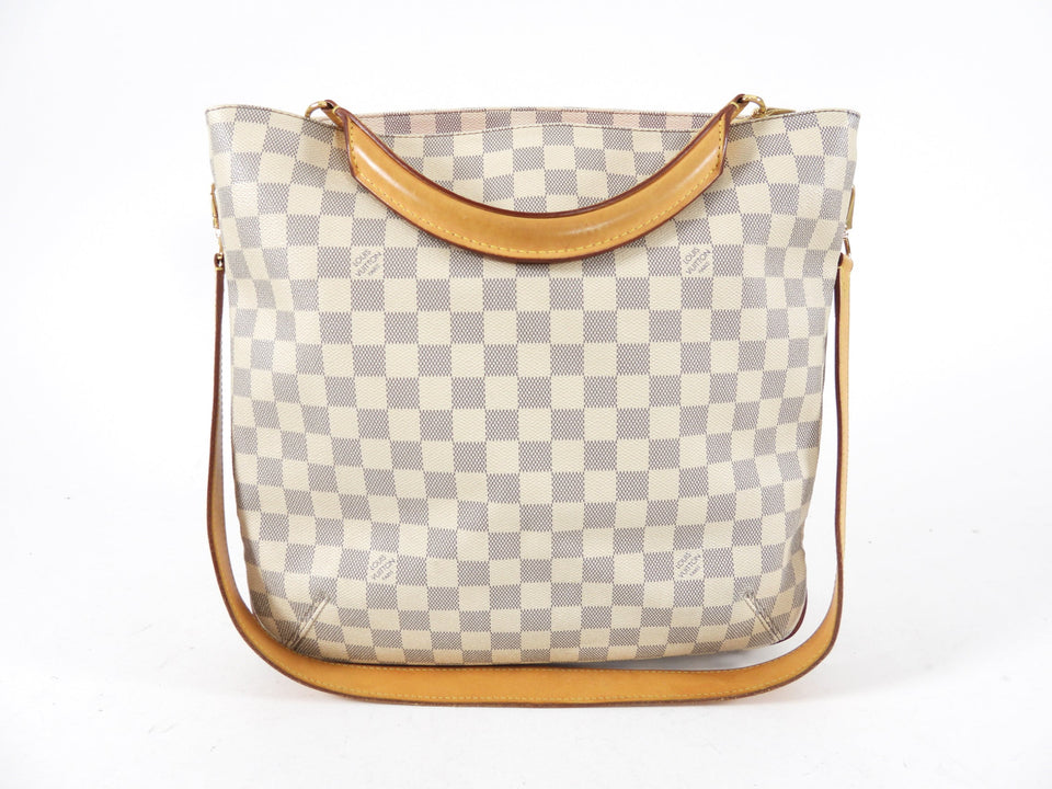 Louis Vuitton Damier Azur Soffi Two-Way Shoulder Tote Bag
