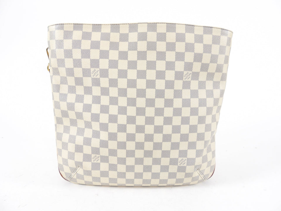 Louis Vuitton Damier Azur Soffi Two-Way Shoulder Tote Bag