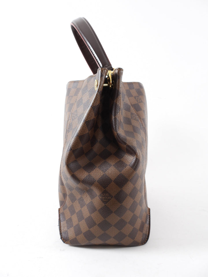 Louis Vuitton Damier Ebene Caissa Hobo Bag