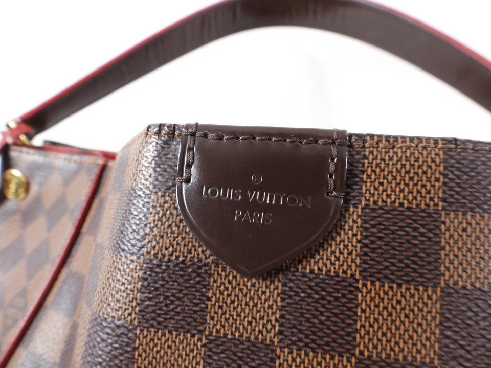 Louis Vuitton Damier Ebene Caissa Hobo Bag