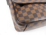 Louis Vuitton Damier Ebene Shelton MM Laptop Messenger Bag
