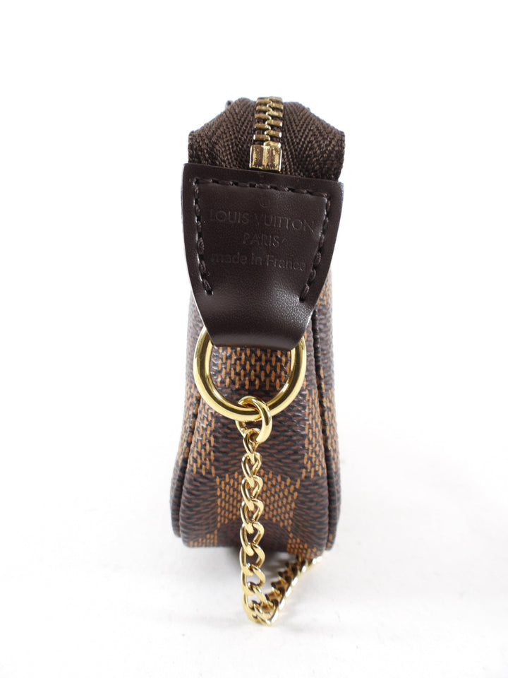 Louis Vuitton Damier Ebene Mini Pochette Accessoires Bag