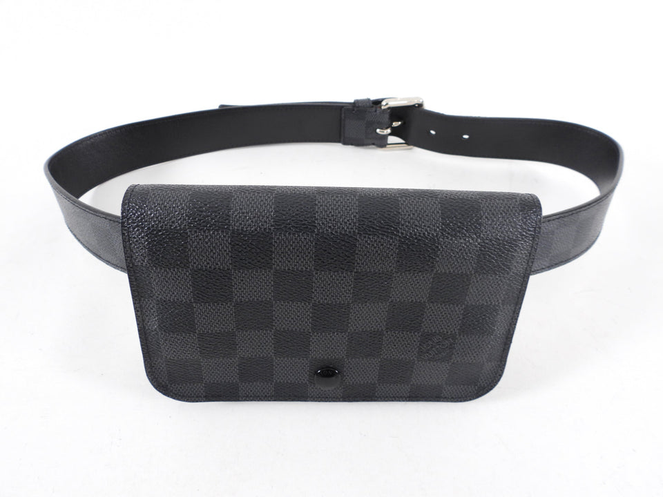 Louis Vuitton Damier Graphite Small Pouch Belt Bag