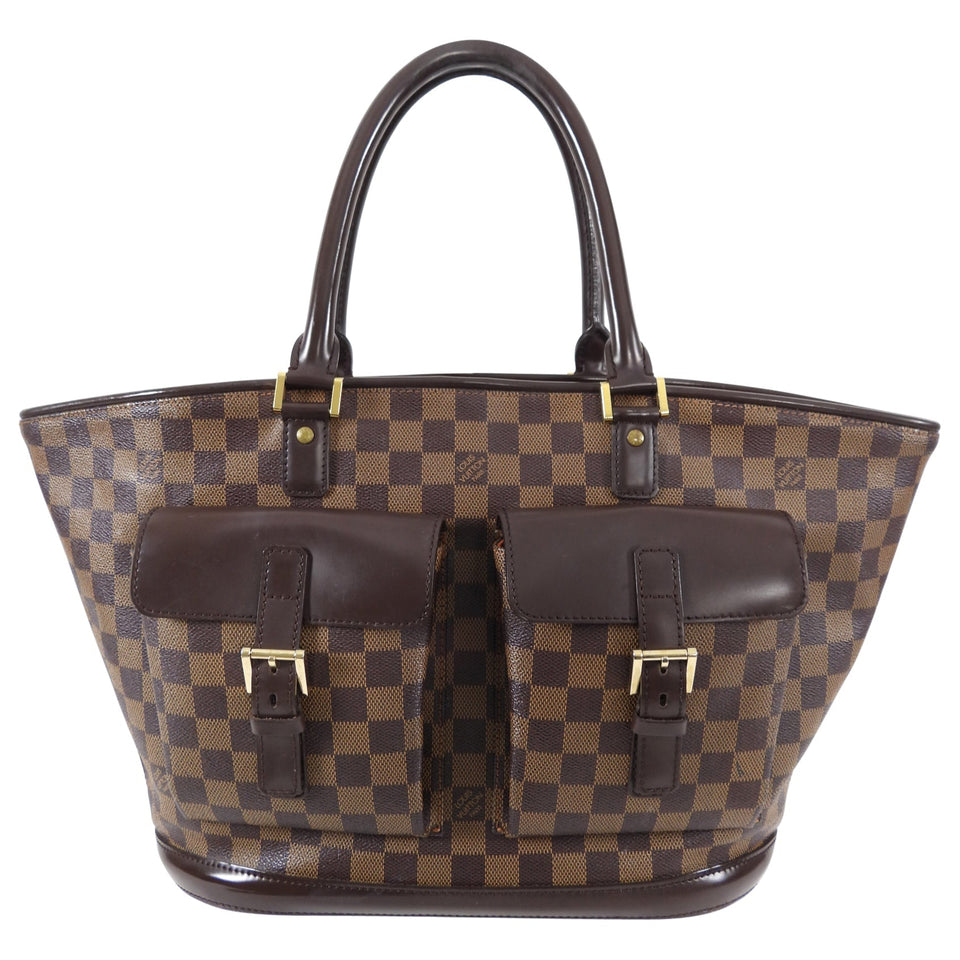 Louis Vuitton Damier Ebene Manosque GM Tote Bag
