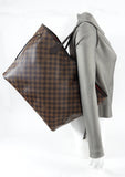 Louis Vuitton Damier Ebene Neverfull GM Tote Bag