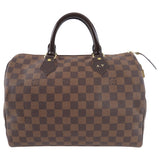 Louis Vuitton Damier Ebene Speedy 30 Doctor Duffle Bag