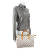 Louis Vuitton Damier Azur Speedy 30 Doctor Bag