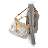 Louis Vuitton Damier Azur Evora MM 2-Way Shoulder Bag