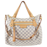 Louis Vuitton Damier Azur Evora MM 2-Way Shoulder Bag