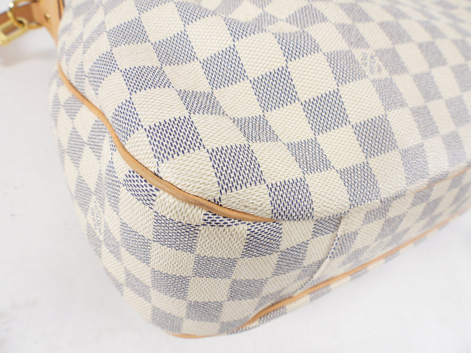 Louis Vuitton Damier Azur Evora MM 2-Way Shoulder Bag