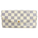 Louis Vuitton Damier Azur Sarah Long Wallet