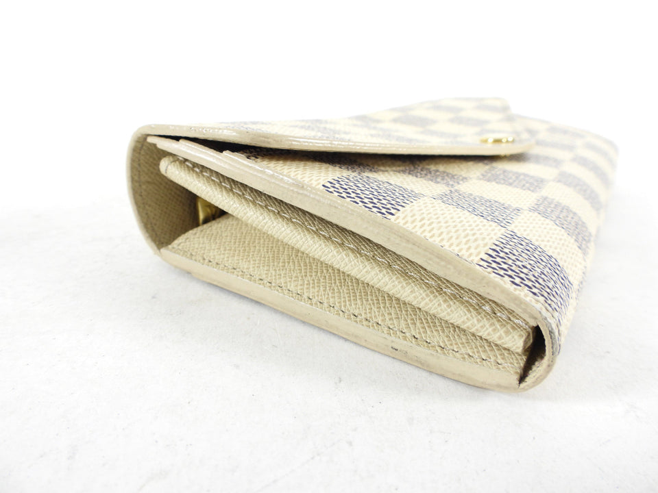 Louis Vuitton Damier Azur Sarah Long Wallet