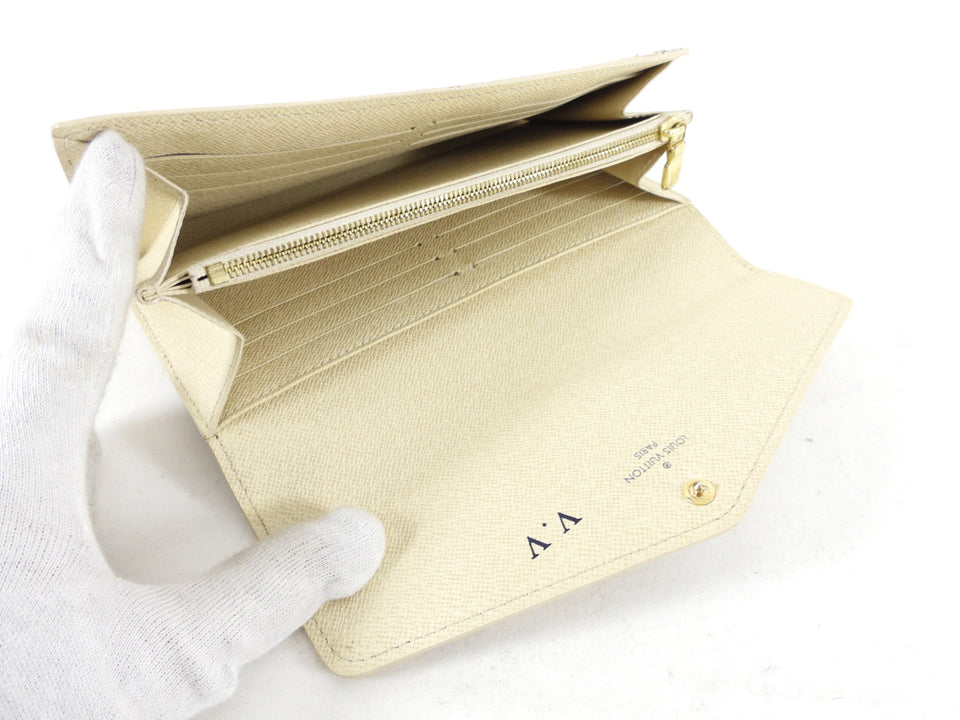 Louis Vuitton Damier Azur Sarah Long Wallet