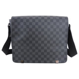 Louis Vuitton Damier Graphite District MM Messenger Bag