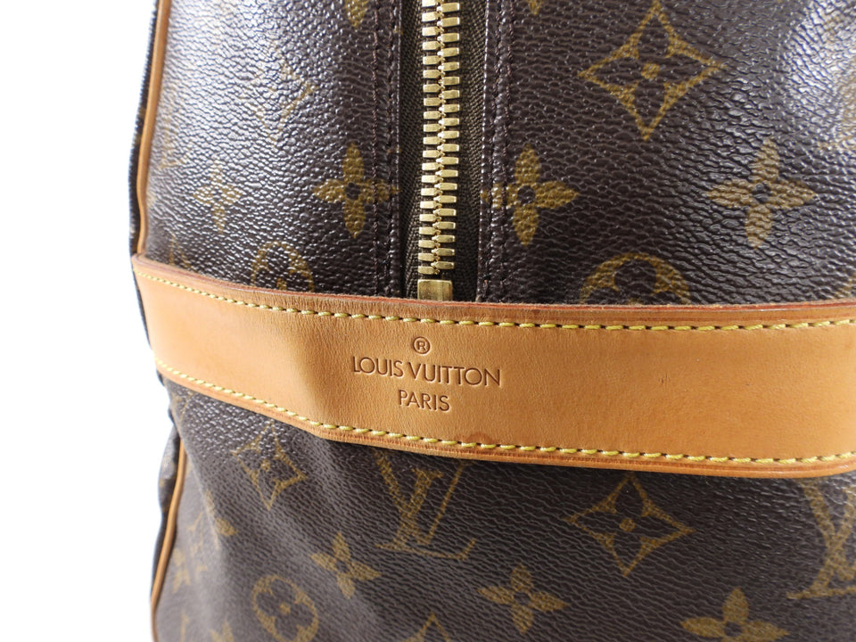 Louis Vuitton Monogram Canvas Carryall Duffle Bag