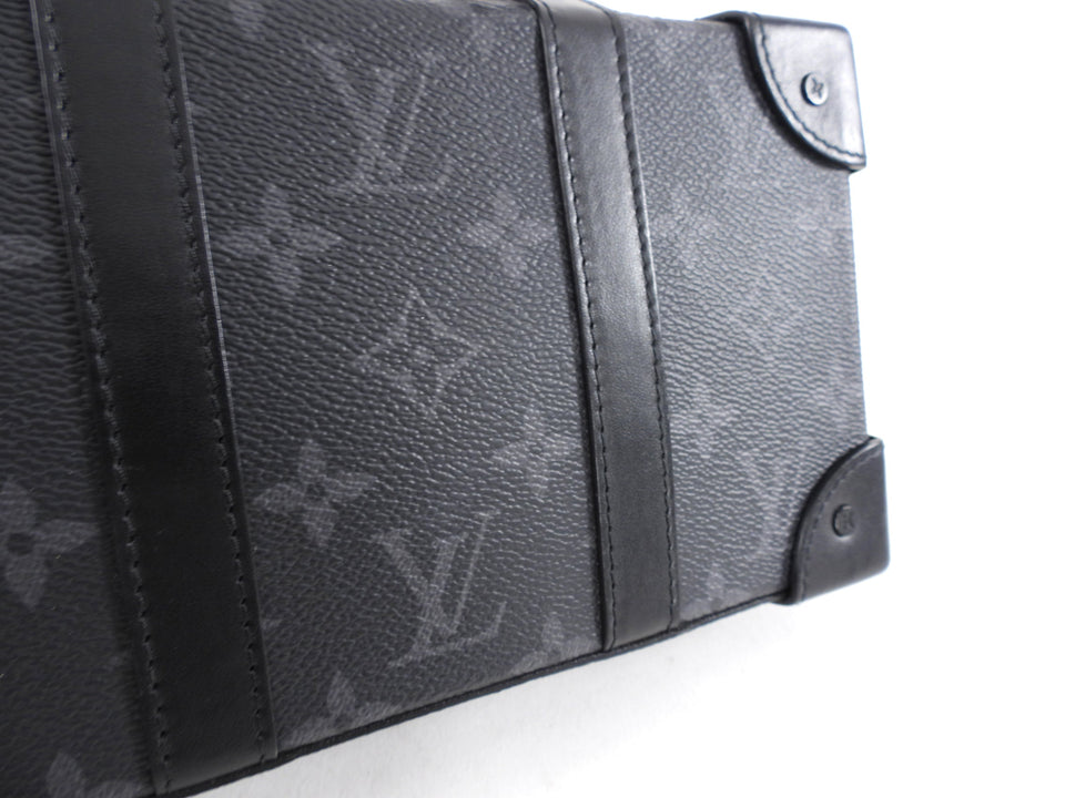 Louis Vuitton Black Monogram Eclipse Trunk Wallet Crossbody