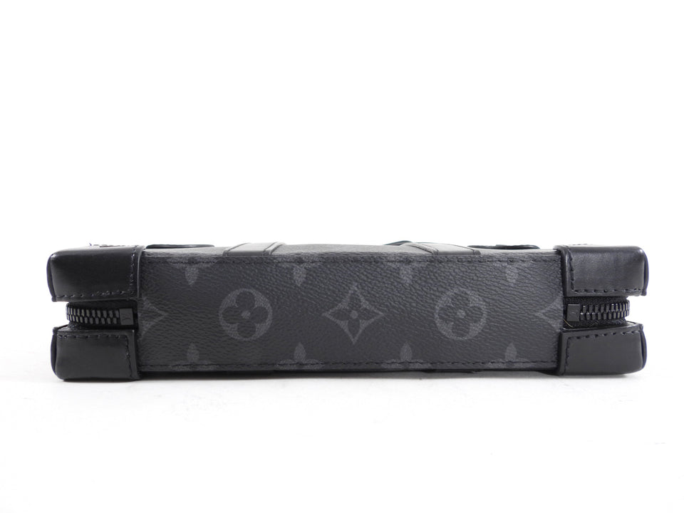 Louis Vuitton Black Monogram Eclipse Trunk Wallet Crossbody