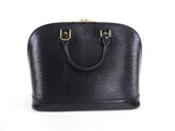 Louis Vuitton Vintage Black Epi Alma PM Bag