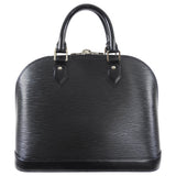 Louis Vuitton Epi Alma PM in Black and SHW