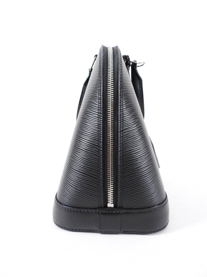 Louis Vuitton Epi Alma PM in Black and SHW