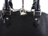 Louis Vuitton Epi Alma PM in Black and SHW