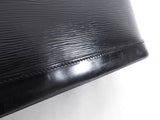 Louis Vuitton Black Epi Alma PM Domed Bag