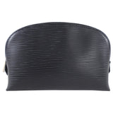 Louis Vuitton Black Epi Small Cosmetic Pouch Bag
