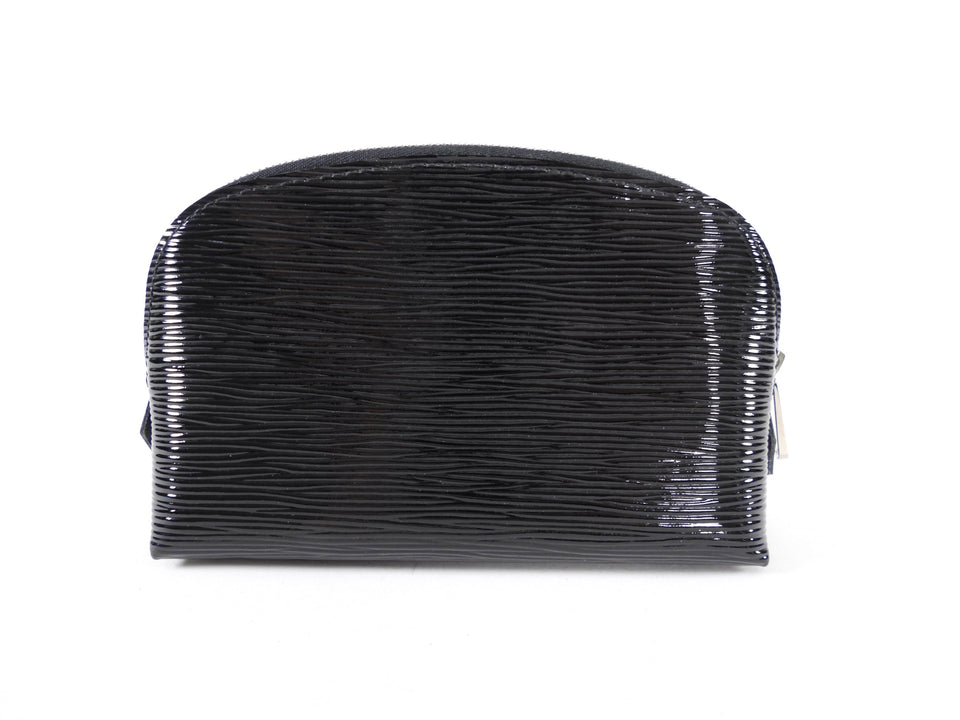 Louis Vuitton Black Epi Electric Small Cosmetic Pouch Bag