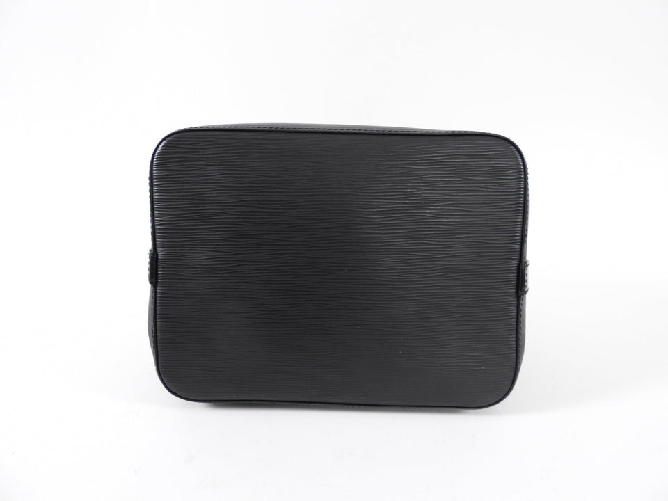 Louis Vuitton Black Epi Leather Noe PM Drawstring Bag