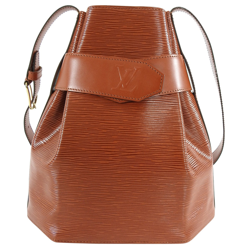 Louis Vuitton Vintage 1995 Cognac Epi Sac d'Epaule Bag