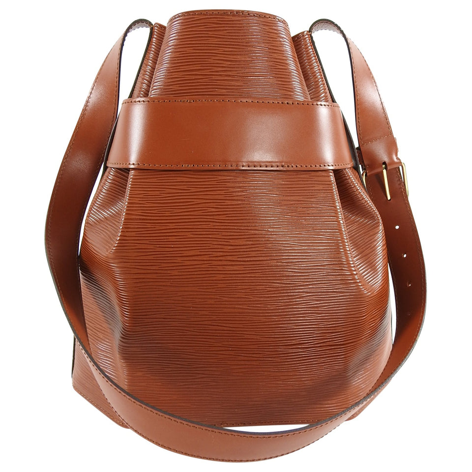 Louis Vuitton Vintage 1995 Cognac Epi Sac d'Epaule Bag