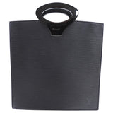 Louis Vuitton Vintage 1999 Black Epi Ombre Small Square Tote Bag