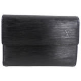 Louis Vuitton Black Vintage Epi Wallet