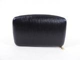 Louis Vuitton Black Epi Geode Zip Organizer Wallet