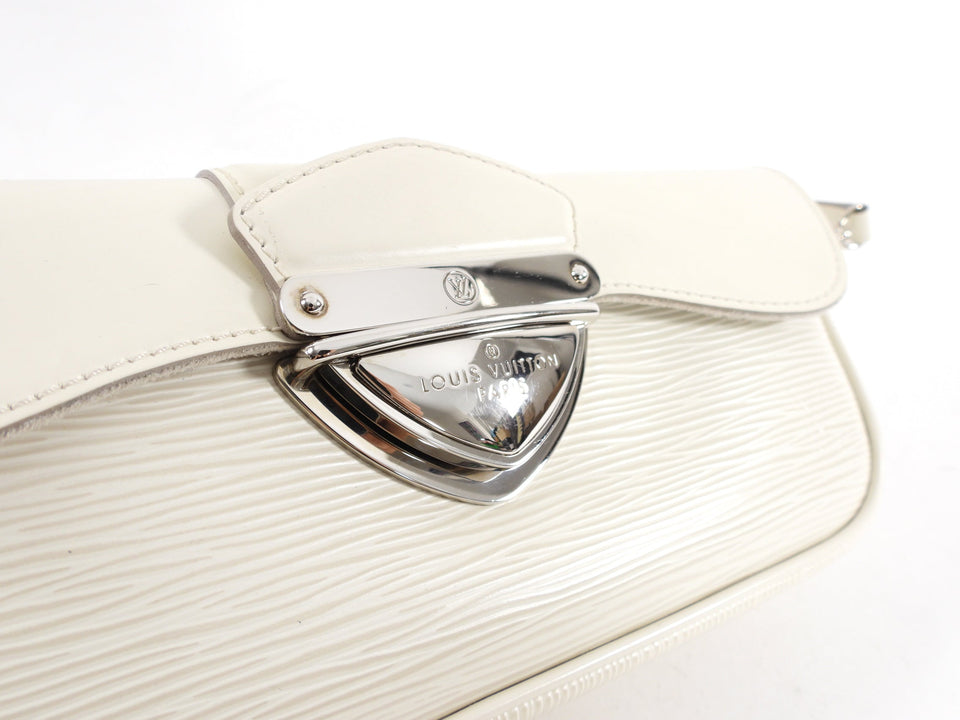 Louis Vuitton Ivory Epi Montagne Pochette Bag