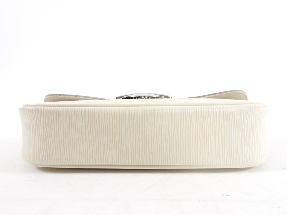Louis Vuitton Ivory Epi Montagne Pochette Bag