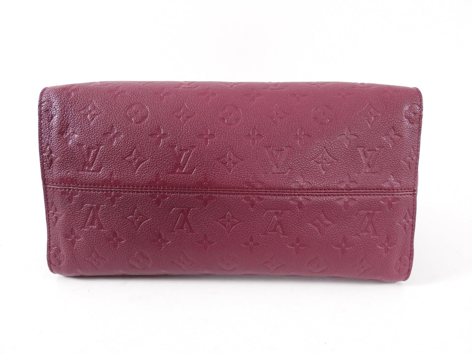 Louis Vuitton Lumineuse PM Monogram Empreinte Raspberry Two-Way Shoulder Bag