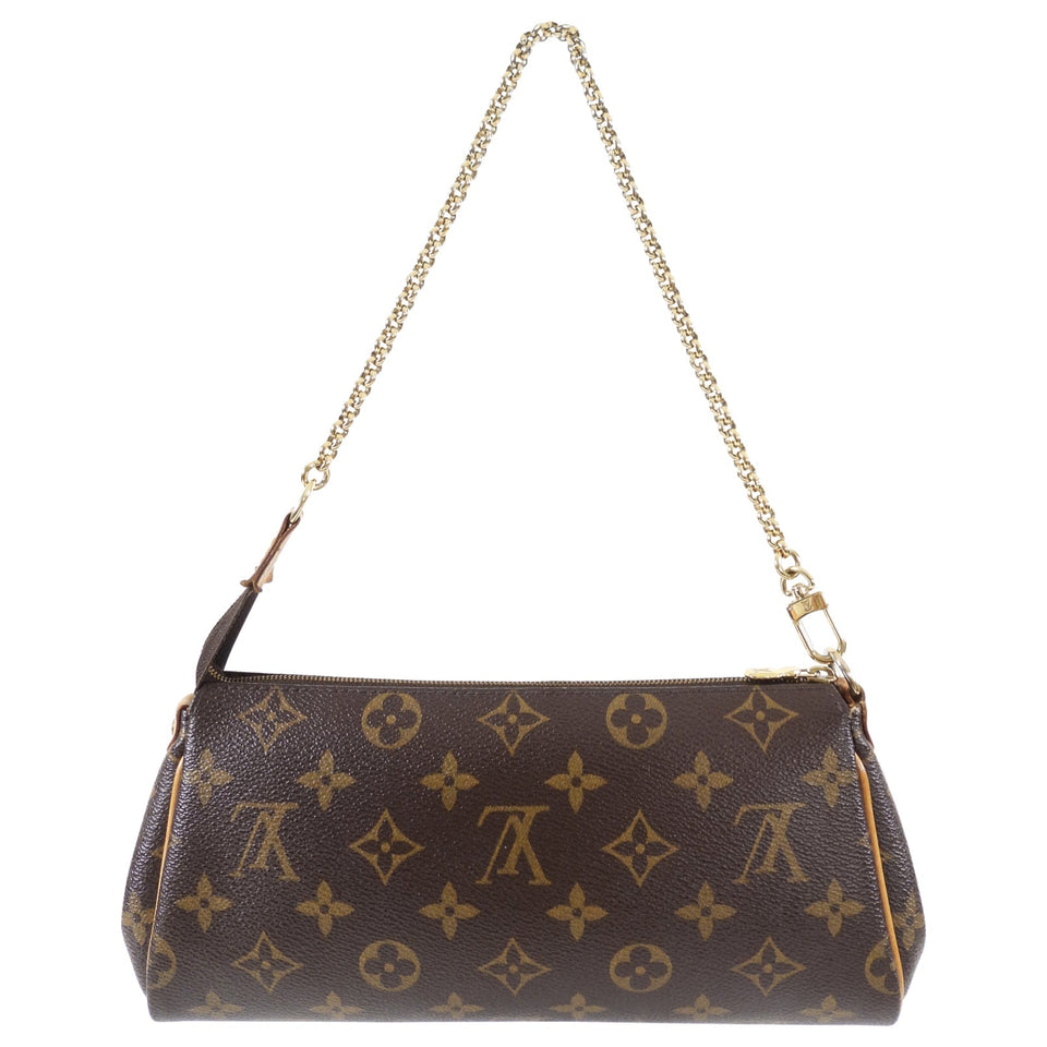 Louis Vuitton Monogram Eva Clutch Two-Way Pochette Bag