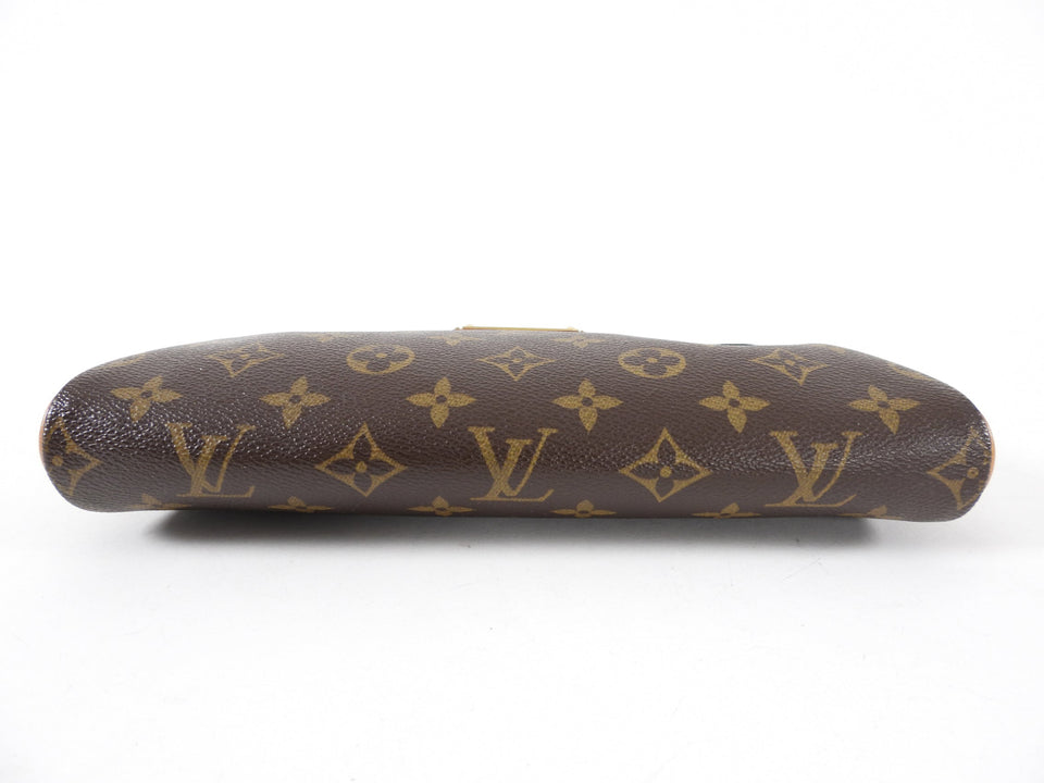 Louis Vuitton Monogram Eva Clutch Two-Way Pochette Bag