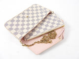 Louis Vuitton Damier Azur Felicie Pochette Crossbody Bag