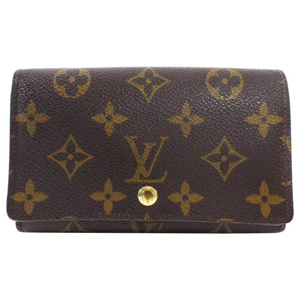Louis Vuitton Monogram Porte-Monnaie Tresor Compact Wallet
