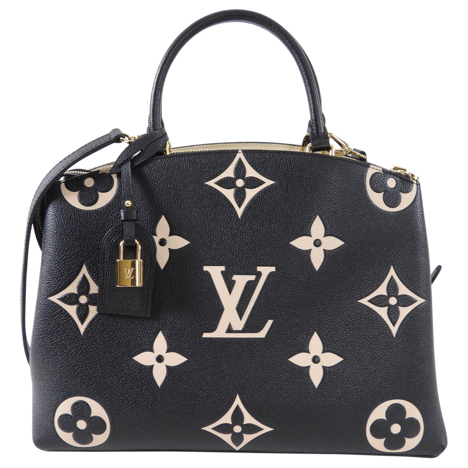 Louis Vuitton Grand Palais Bicolor Monogram Empreinte Bag