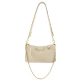 Louis Vuitton Ivory Empreinte Leather Easy Pouch Chain Pochette Bag