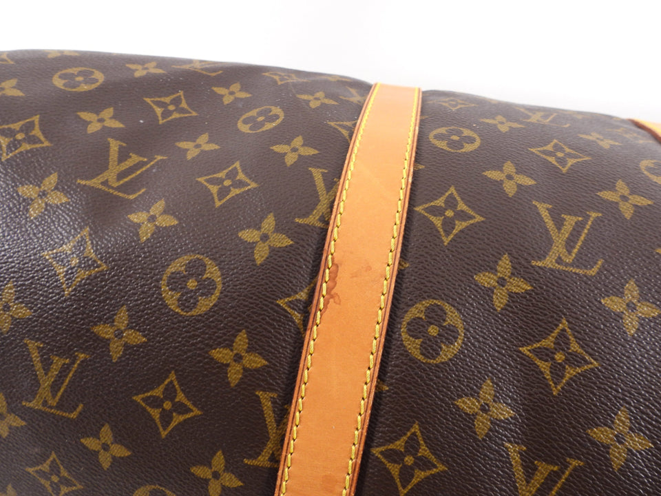 Louis Vuitton Monogram Canvas Keepall 55 Vintage Duffle Bag