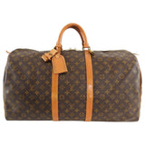 Louis Vuitton Vintage 1991 Monogram Keepall 55 Duffle Bag